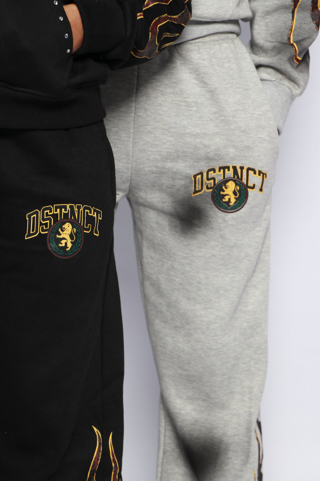 Black "Leo Lion" Sweatsuit